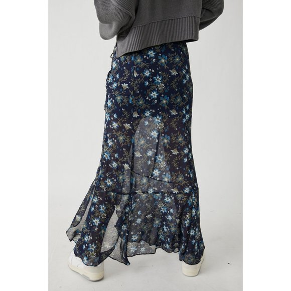 🎉 LAST CHANCE🎉 FREE PEOPLE Femme Edge Maxi / Ink Combo - Picture 3 of 6